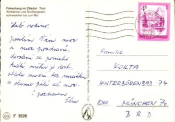 Finkenberg - A 1984 95 002 ●